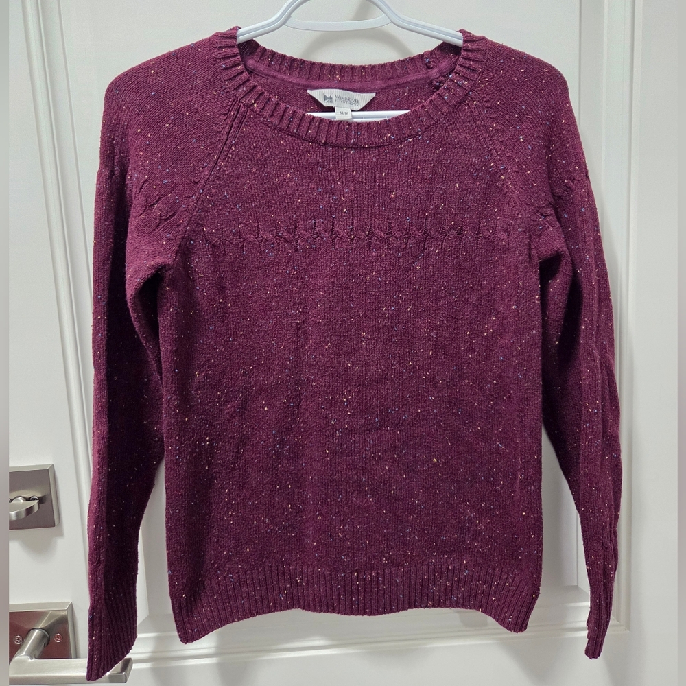 Women's Maroon Sweater